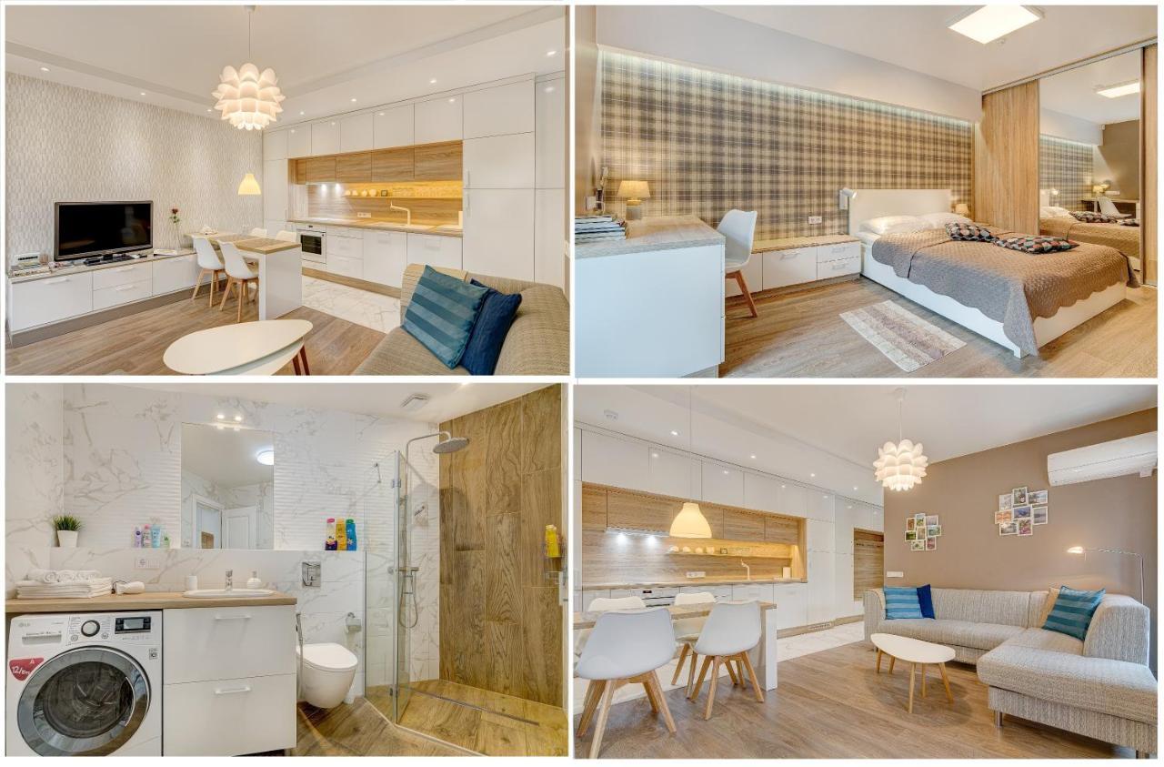 Happy Innside, Free Parking, Self Check-In 7X24H, Ac Vilnius Luaran gambar